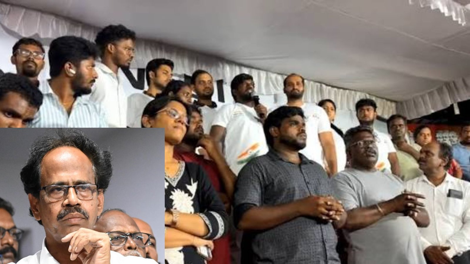 “அது ஒரு ஜனநாயக மேடை!” – மாணவர் போராட்டத்தில் முதலமைச்சர் விமர்சிக்கப்பட்டது குறித்து CPI வீரபாண்டியன் விளக்கம்!