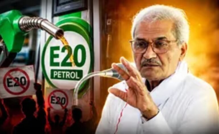 “தூய பெட்ரோல் உங்க அப்பா வீட்டிலிருந்தா வரும்?” – E20 பெட்ரோல் குறித்து பாஜக எம்பி சர்ச்சை பேச்சு!