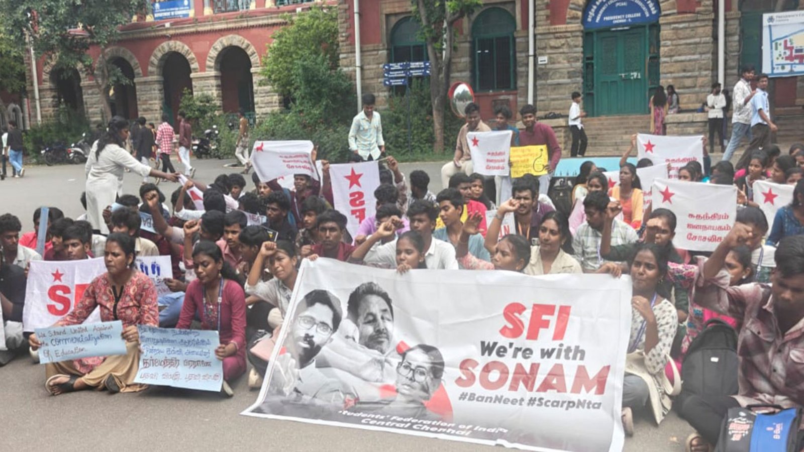 “இது வாய்ப்பூட்டு அறிக்கை!” – மாணவர்கள் போராட்டத்தில் பங்கேற்கத் தடைக்கு நெல்சன் சேவியர் கண்டனம்!