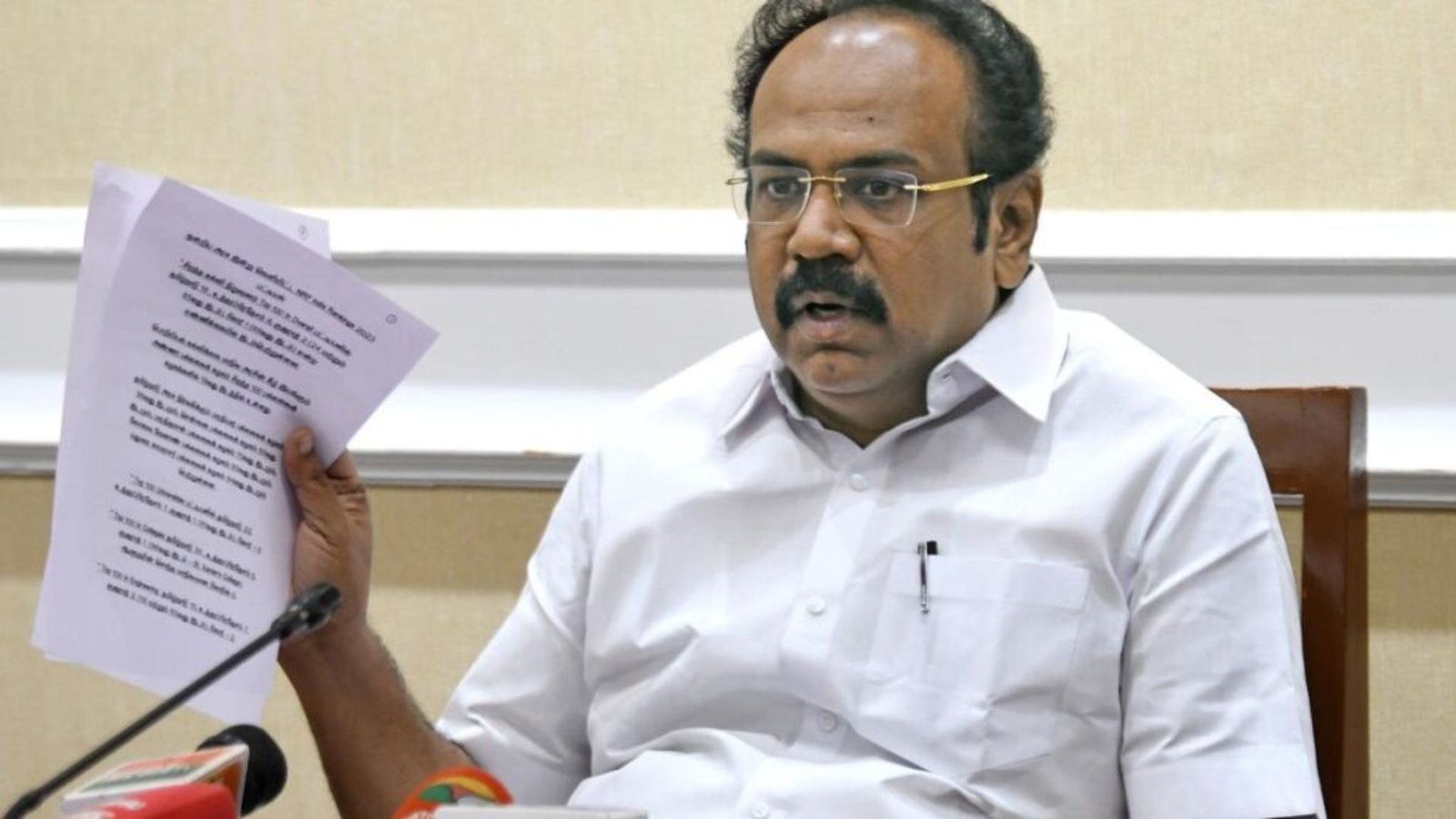 “வளர்ச்சிப் பணிகளின் விவரங்களை வெளியிட வேண்டாமா?” – தவெக அரசை நோக்கித் தங்கம் தென்னரசு கேள்வி!